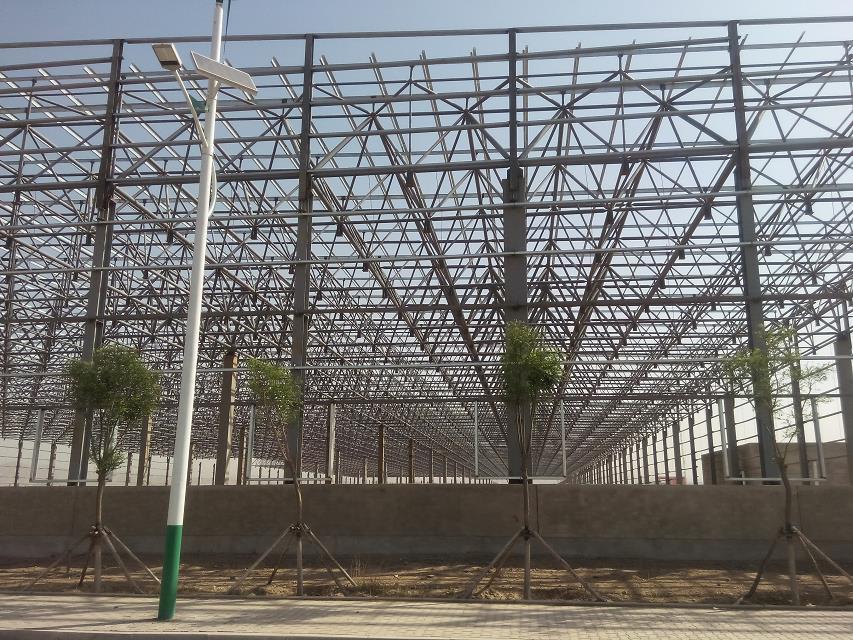 萍乡汽车工业厂房网架